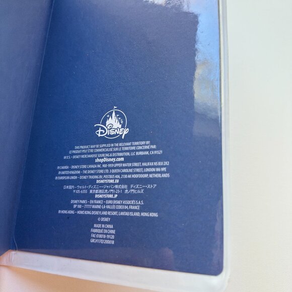 3595 DISNEY PARKS DISNEYLAND DISNEYWORLD LITTLE MERMAID COLLECTOR NOTEBOOK - Picture 5 of 8